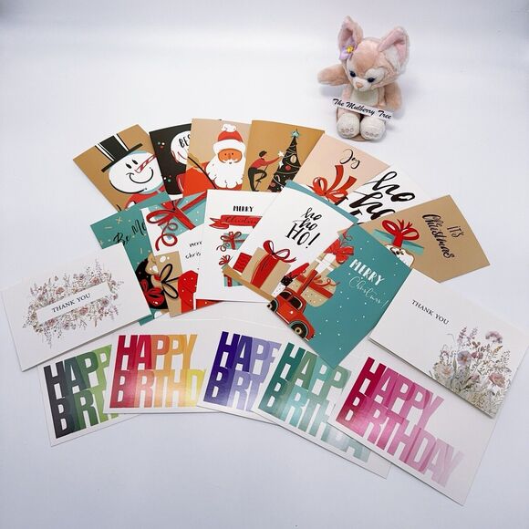 Free Personalized Cards with Handbag Purchase: Christmas Birthday & Thank You! - Picture 2 of 3